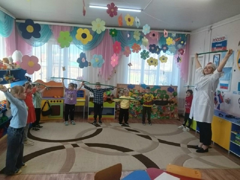 В детских садах Кирсановского округа проходят различные спортивные мероприятия.